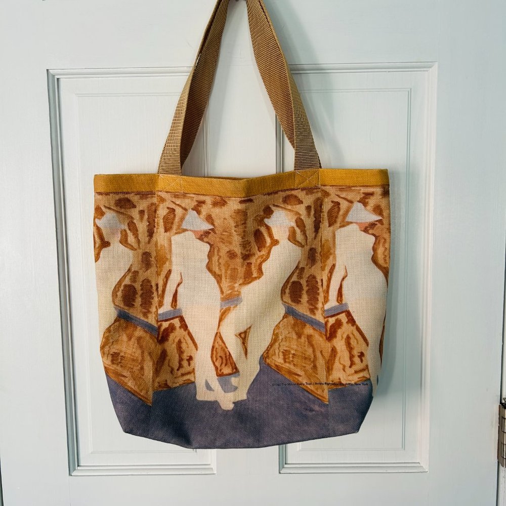 NEW without TAGS Tote with print of Two Figures by Milton Avery (1960)